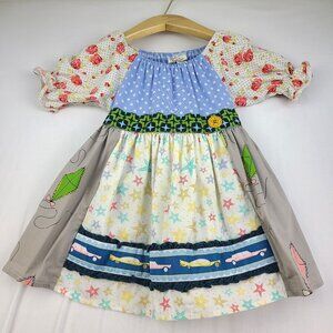 Matilda Jane It's A Wonderful Parade Favorite Things Tunic Peasant Top Girl 4